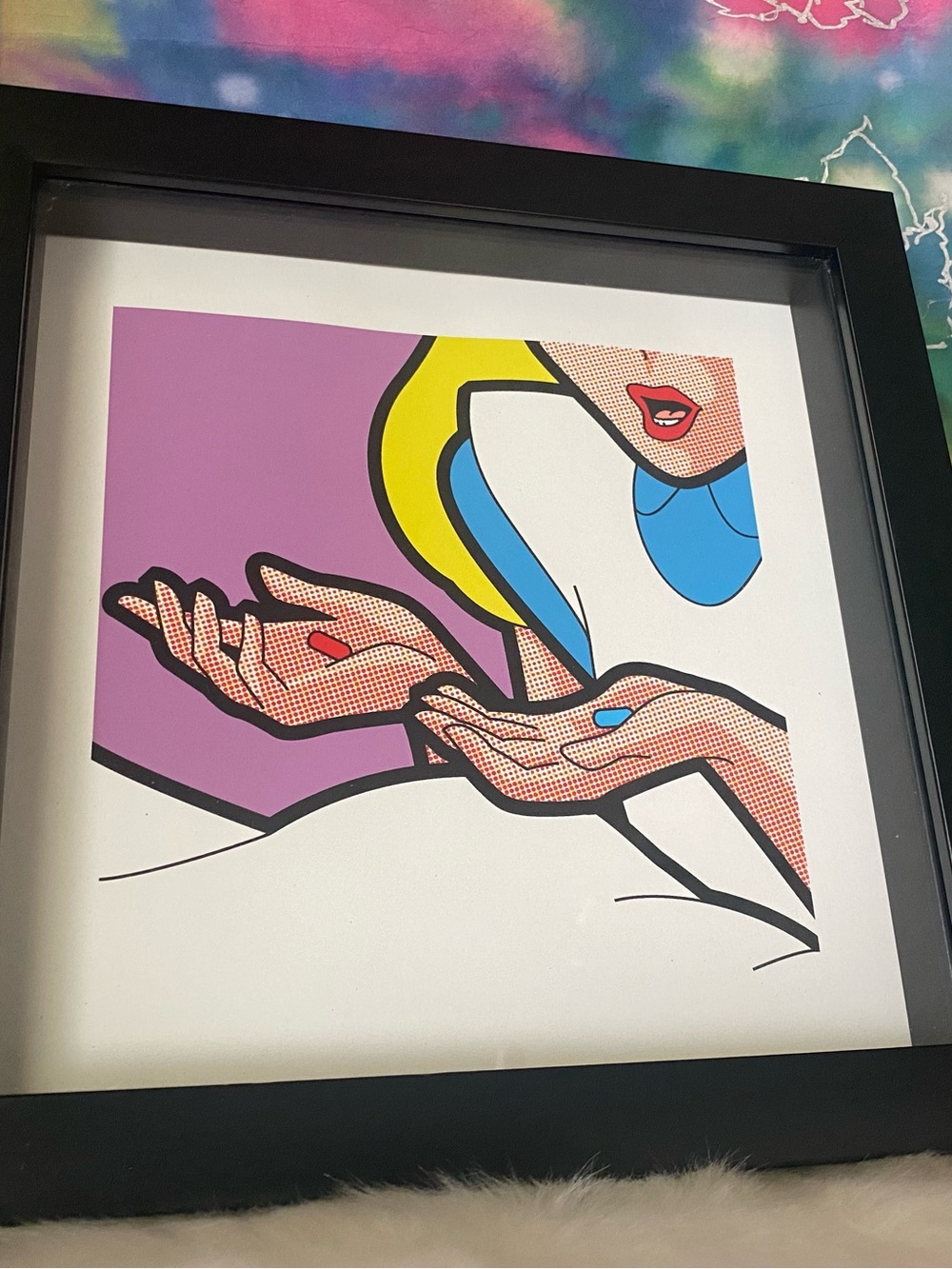 Alice Dilemna Pop Art Framed Print Greg Guillemin - Picture 2 of 6